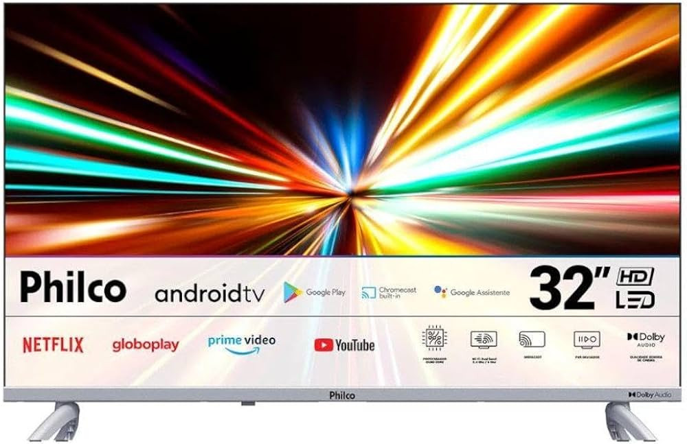 Smart TV 32” Philco PTV32G23AGSSBLH Android TV LED | Amazon (BR)