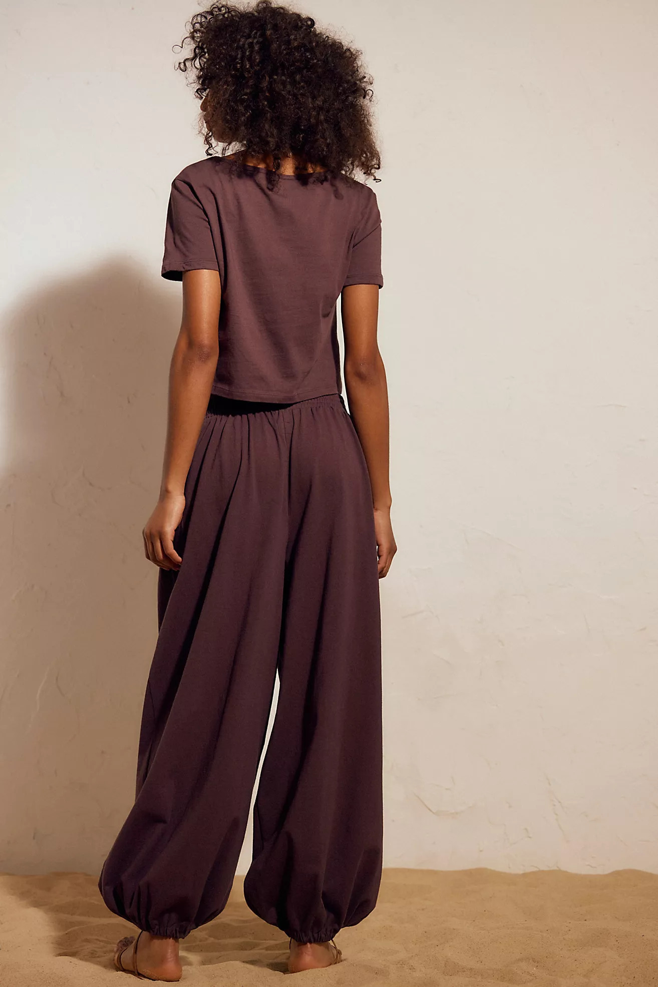 Stella Cotton-Jersey Pant Set | Free People (Global - UK&FR Excluded)