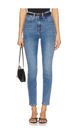 Good American Always Fits Good Legs Skinny Jeans in Blue. - size 20-26 | Revolve Clothing (Global)