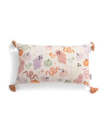 14x24 Lizzie Halloween Oblong Pillow | TJ Maxx