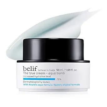 belif The True Cream Aqua Bomb | Lightweight Face Moisturizer for All Skin Types | /w Squalene, C... | Amazon (US)