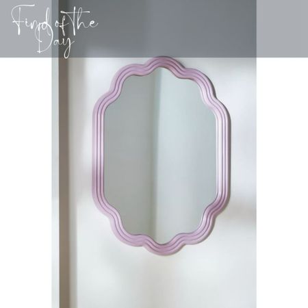 Fancy injecting some color into your home? This fun scalloped edge wall mirror is perfect for adding hints of color to any space!

#LTKfamily #LTKhome #LTKkids
