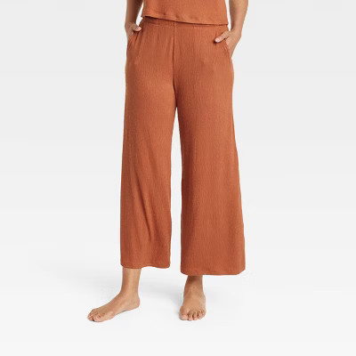 Women's Crinkled Texture Knit Pants - Stars Above™ | Target