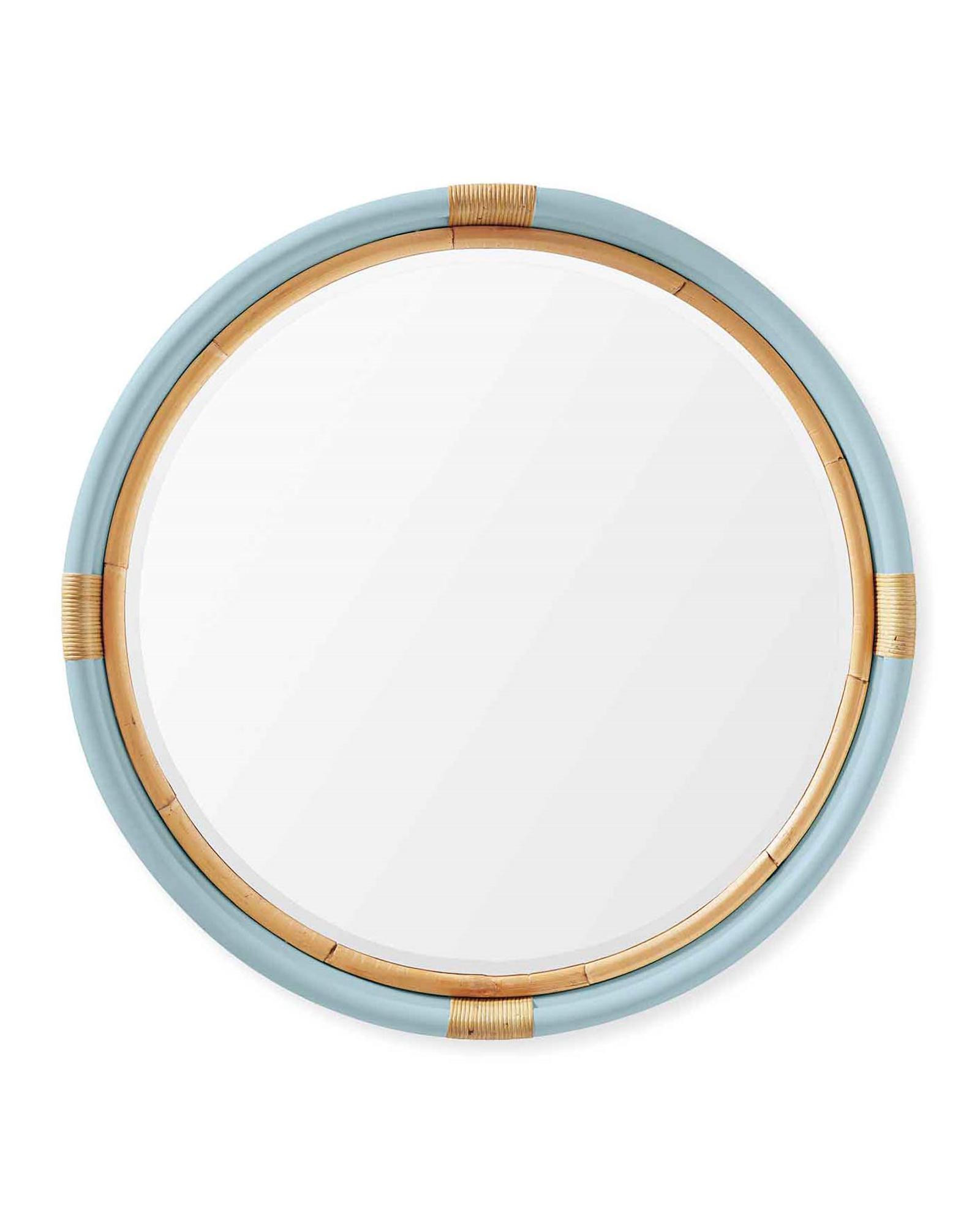 Montara Rattan Mirror | Serena and Lily