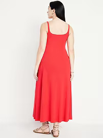 Sleeveless Ribbed Maxi Dress | Old Navy (US)