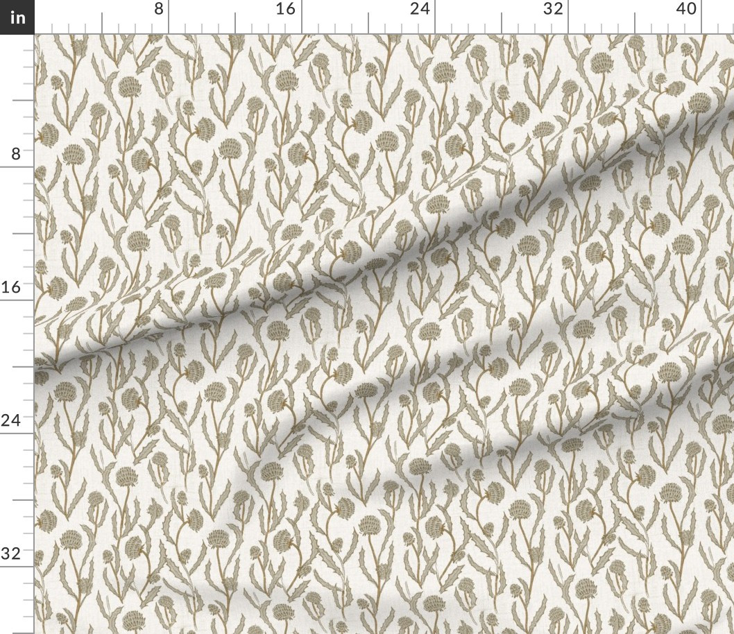Fabric in THISTLE | Spoonflower
