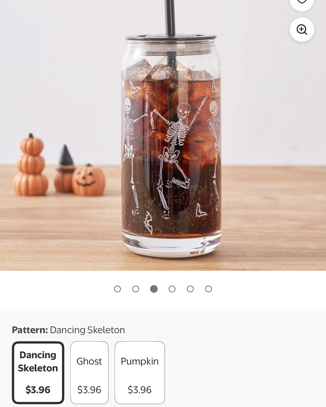 Glass Halloween skeleton and ghost iced latte tumbler cups for less than $4 from Walmart! 💀🩵👻

#LTKFamily #LTKSaleAlert #LTKSeasonal
