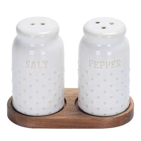 Dotted 3-PC Salt & Pepper Set/Modern Farmhouse Mix & Match | Walmart (US)