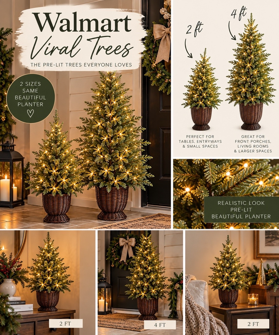 🎄 Walmart’s viral potted Christmas trees are back!

These pre-lit trees come in 2 ft and 4 ft sizes, and I love the warm glow and beautiful woven planter. They’re perfect for an entryway, porch, living room, or anywhere you want a little extra Christmas magic without putting up another full-size tree.

I linked both sizes in my LTK! 🎄🤎

#WalmartFinds #WalmartChristmas #ChristmasDecor #HolidayDecor #LTKHoliday

#LTKSeasonal #LTKSaleAlert