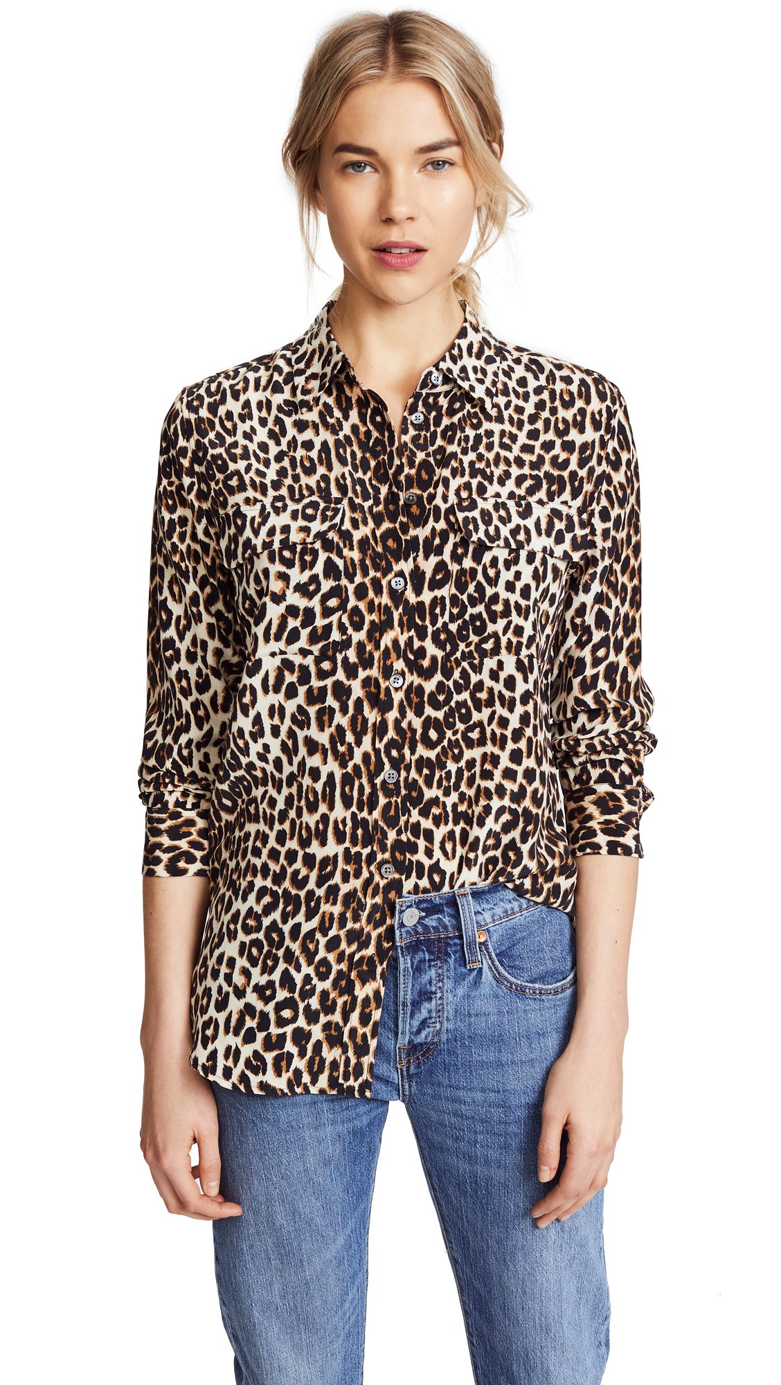 Equipment Slim Signature Blouse | Shopbop