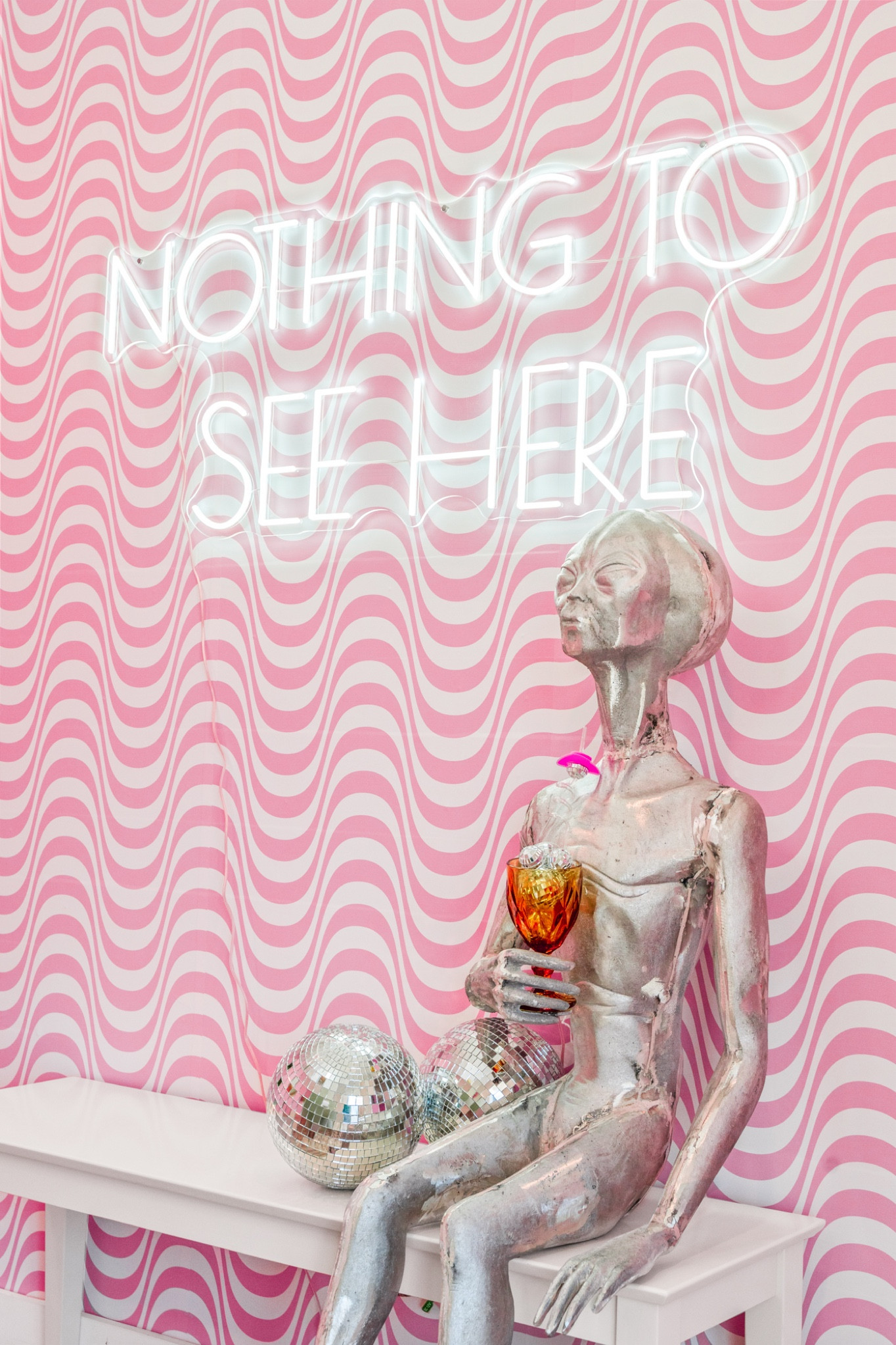 Funky pink wave peel and stick … curated on LTK