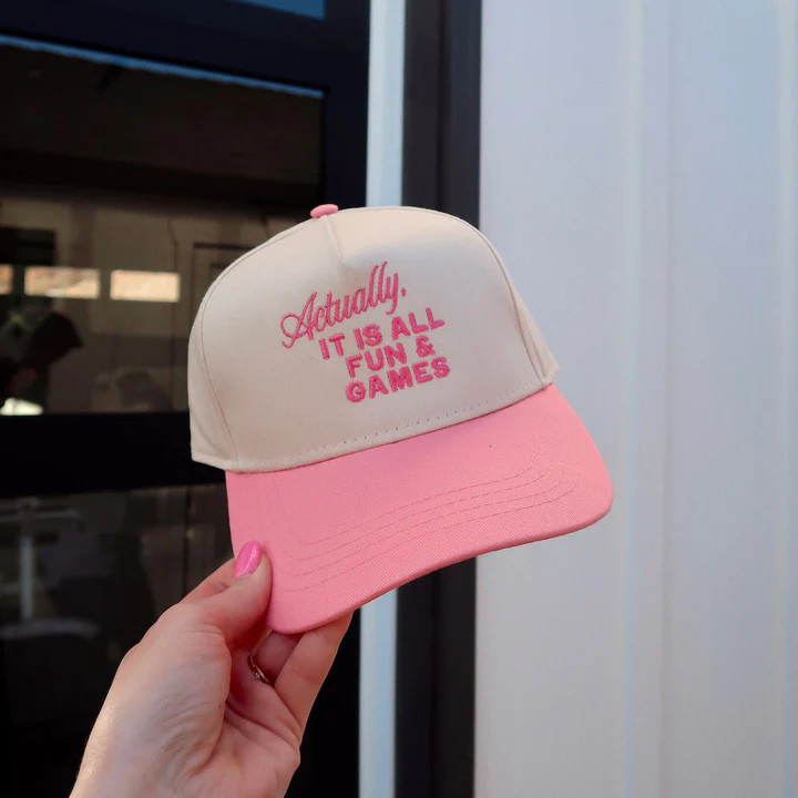 FUN AND GAMES TRUCKER HAT | Harper's Den