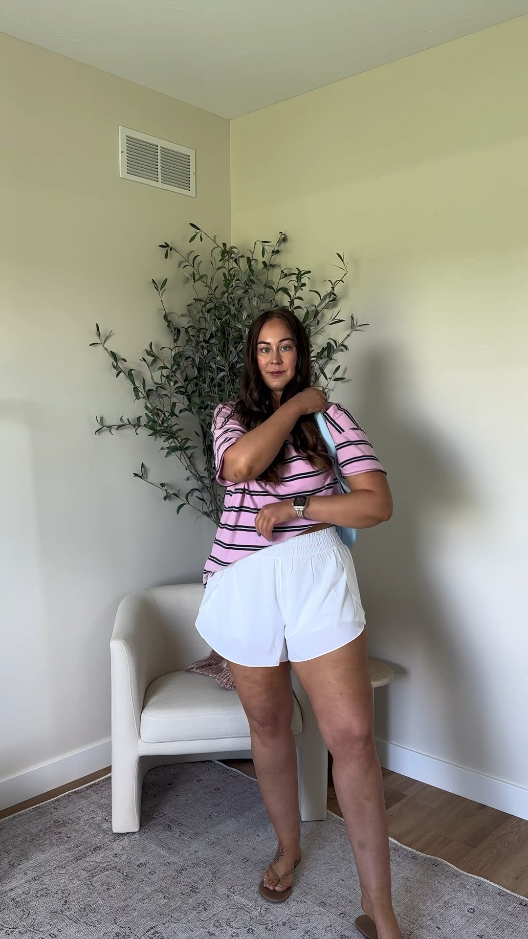 Comfy summer OOTD

AERIE OVERSIZED STRIPED TEE - large
AERIE LINED SHORTS - large

summer mom outfit, Aerie outfit, Aerie tank top, Aerie shorts, casual summer style, midsize fashion, size 14 fashion, tall girl outfit, mom style inspiration, everyday outfit idea, comfy summer clothes, summer fashion finds, casual chic style, athletic shorts outfit, affordable fashion finds, curvy outfit inspiration, hot weather outfit, summer basics, outfit of the day, mom fashion blogger, summer wardrobe essentials, effortless summer style, everyday mom fashion, tall midsize fashion, comfortable summer outfit ideas, aerie real, aerie outfits for summer

#LTKootd #LTKSaleAlert