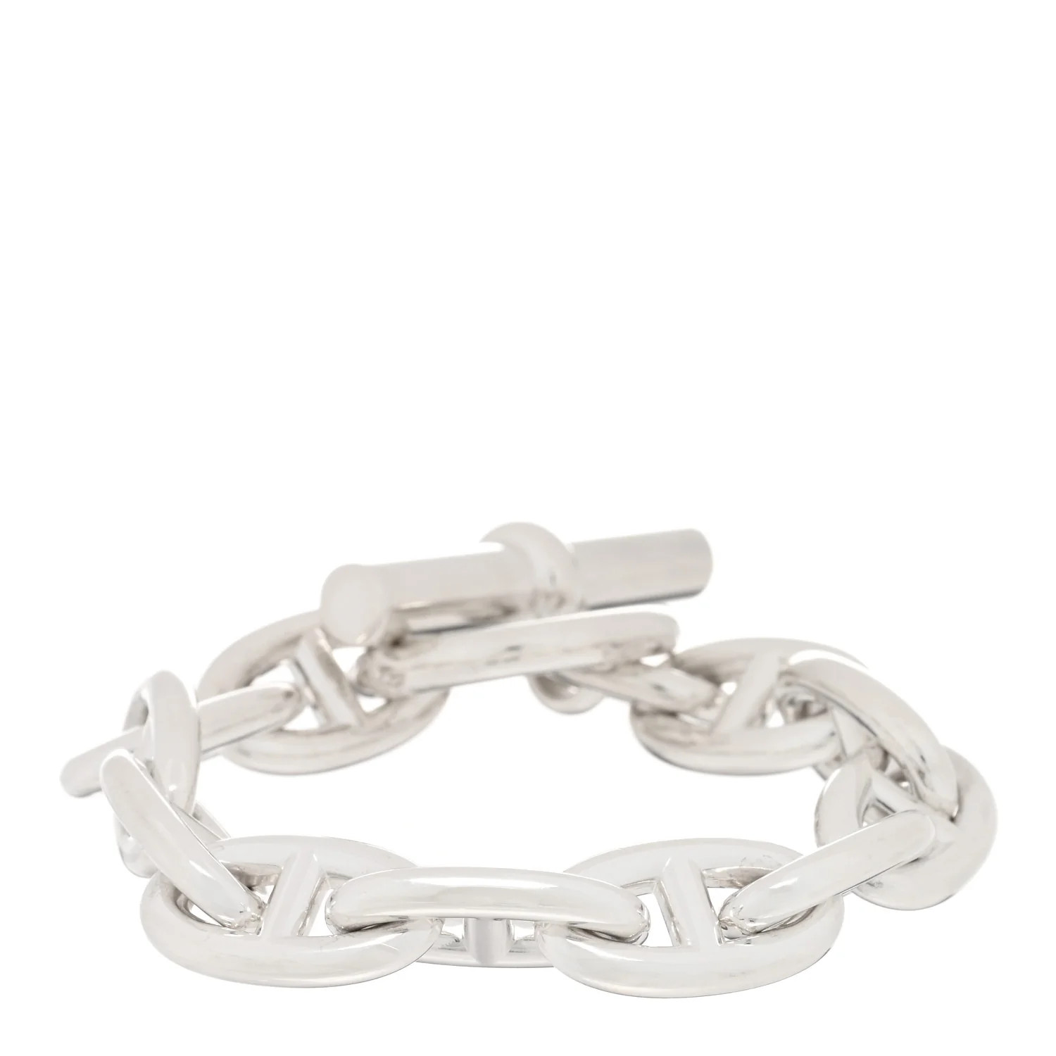Sterling Silver GM Chaine d'Ancre Bracelet | FASHIONPHILE (US)
