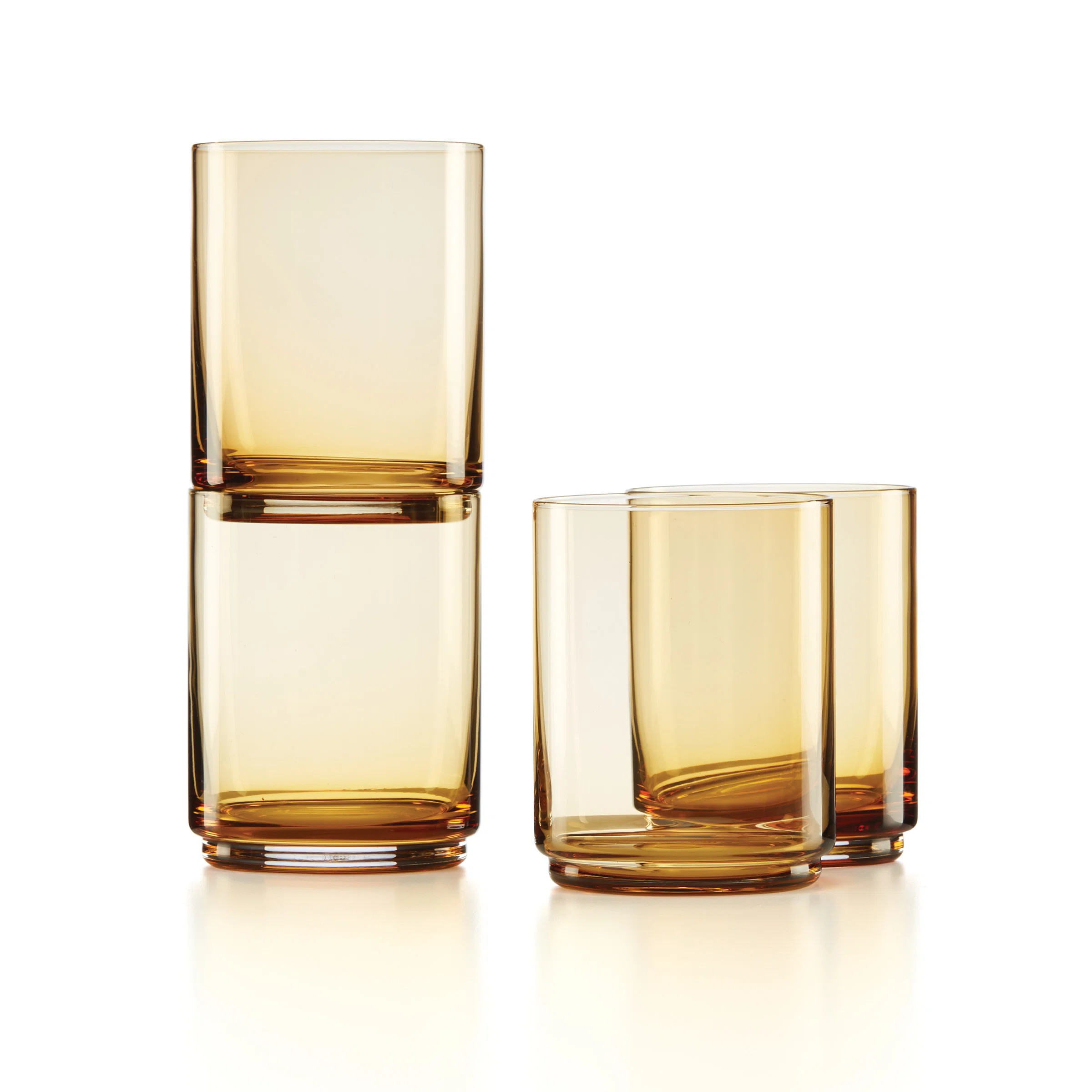 Tuscany Stackables Classics 4Pc Tall Glasses | AllModern
