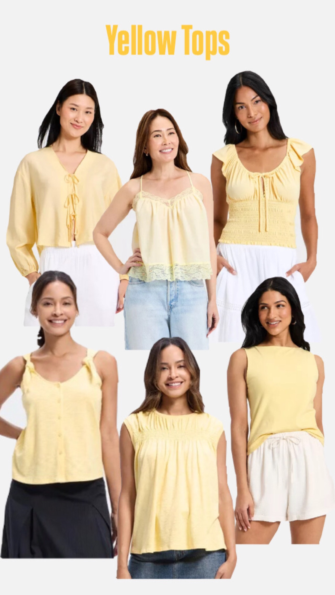 Yellow tops 