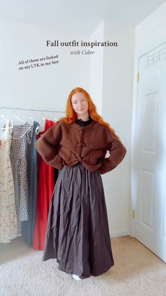 Cottage core outfits fall modesty 

#LTKFindsUnder50 #LTKSeasonal