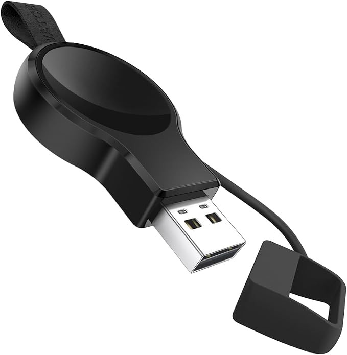 NEWDERY Charger for Apple Watch Portable iWatch USB Wireless Charger, Travel Cordless Charger wit... | Amazon (US)