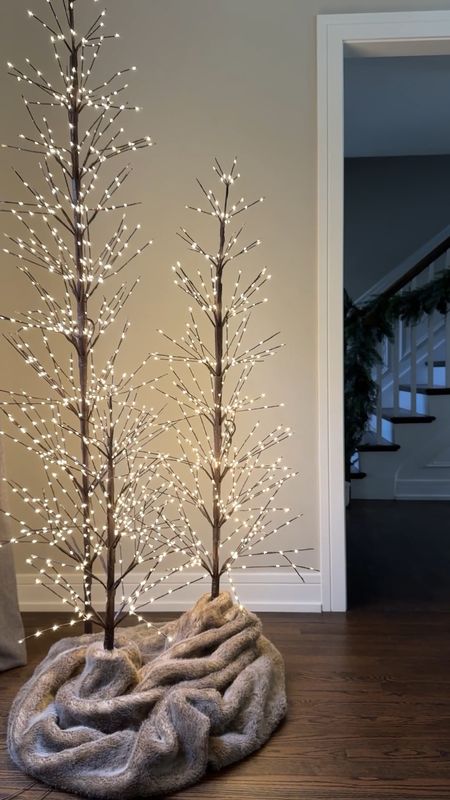These beautiful twig twinkle trees from Pottery Barn may be the biggest hit of the season thus far! They’re consistently a top seller and top clicked item, and I love them so much! 

#LTKCyberWeek #LTKhome #LTKHoliday