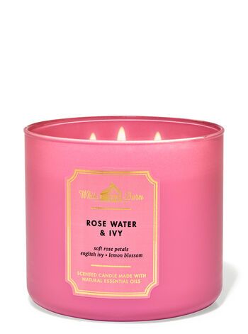 Rose Water & Ivy


3-Wick Candle | Bath & Body Works