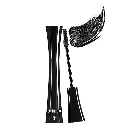 IT Cosmetics Superhero Mascara - Super Black Elastic Stretch Volumizing & Lengthening Mascara - L... | Amazon (US)