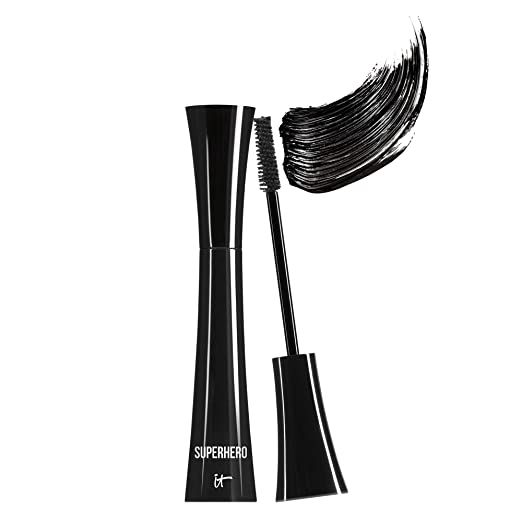 IT Cosmetics Superhero Mascara - Super Black Elastic Stretch Volumizing & Lengthening Mascara - L... | Amazon (US)