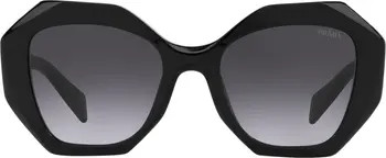 53mm Gradient Irregular Sunglasses | Nordstrom