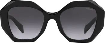 53mm Gradient Irregular Sunglasses | Nordstrom