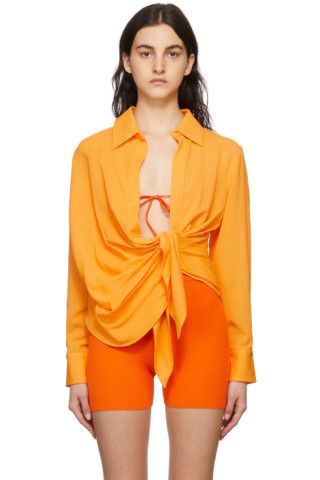 Orange 'La Chemise Bahia' Shirt | SSENSE