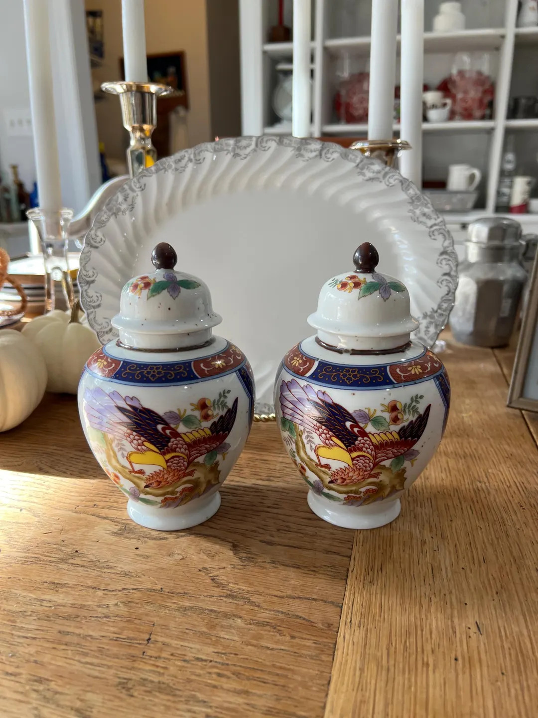 Pair of Mini Ginger Jars Imari Ware Japan - Etsy | Etsy (US)