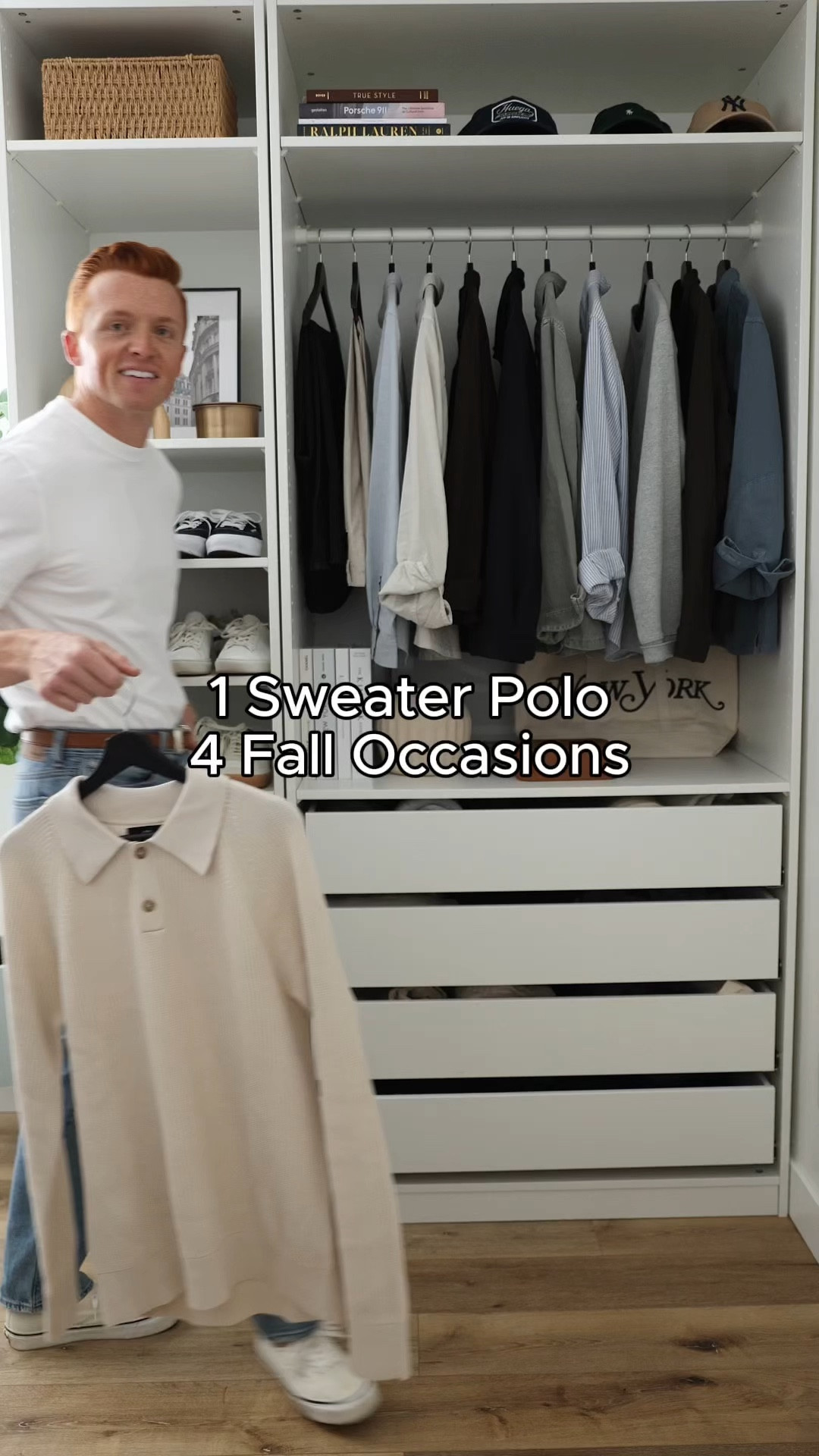 Style this sweater polo for fall!

#LTKMens