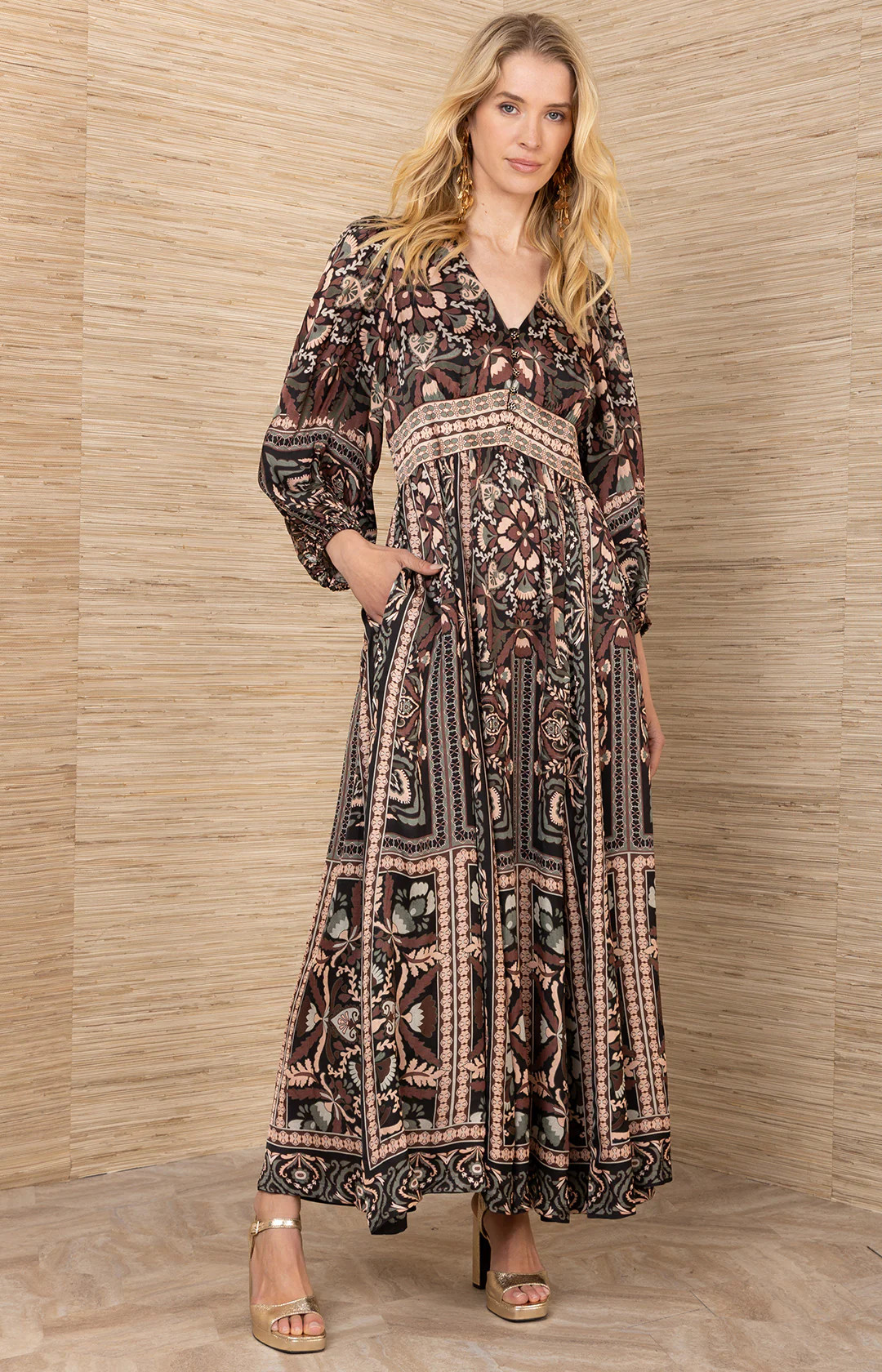 Amaris Charmeuse Dress | Hale Bob