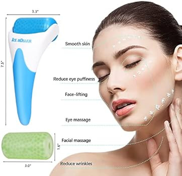 Amazon.com : Ice Roller, BearKig Ice Roller for Face, Upgrated Ice Face Roller, Cold Facial Ice R... | Amazon (US)