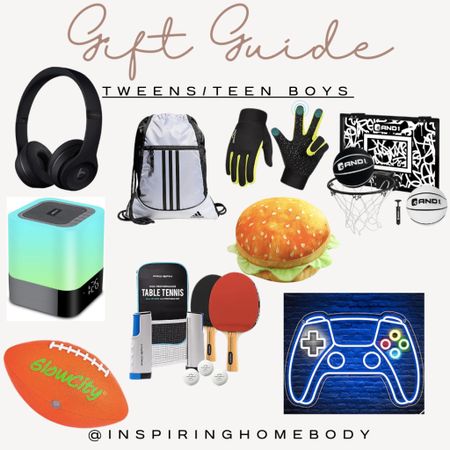 Gift Guide- Tween/Teen Boy 

#LTKCyberWeek #LTKkids #LTKGiftGuide
