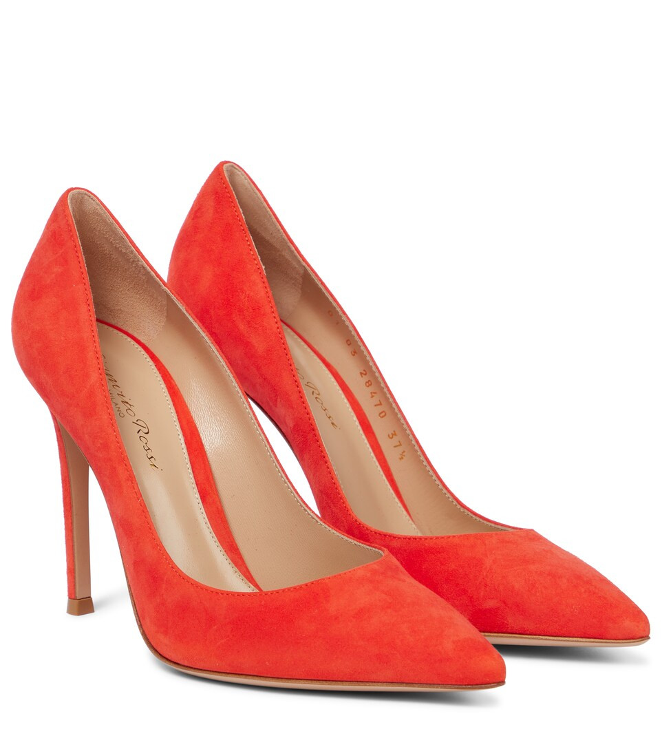 Gianvito 105 suede pumps | Mytheresa (INTL)