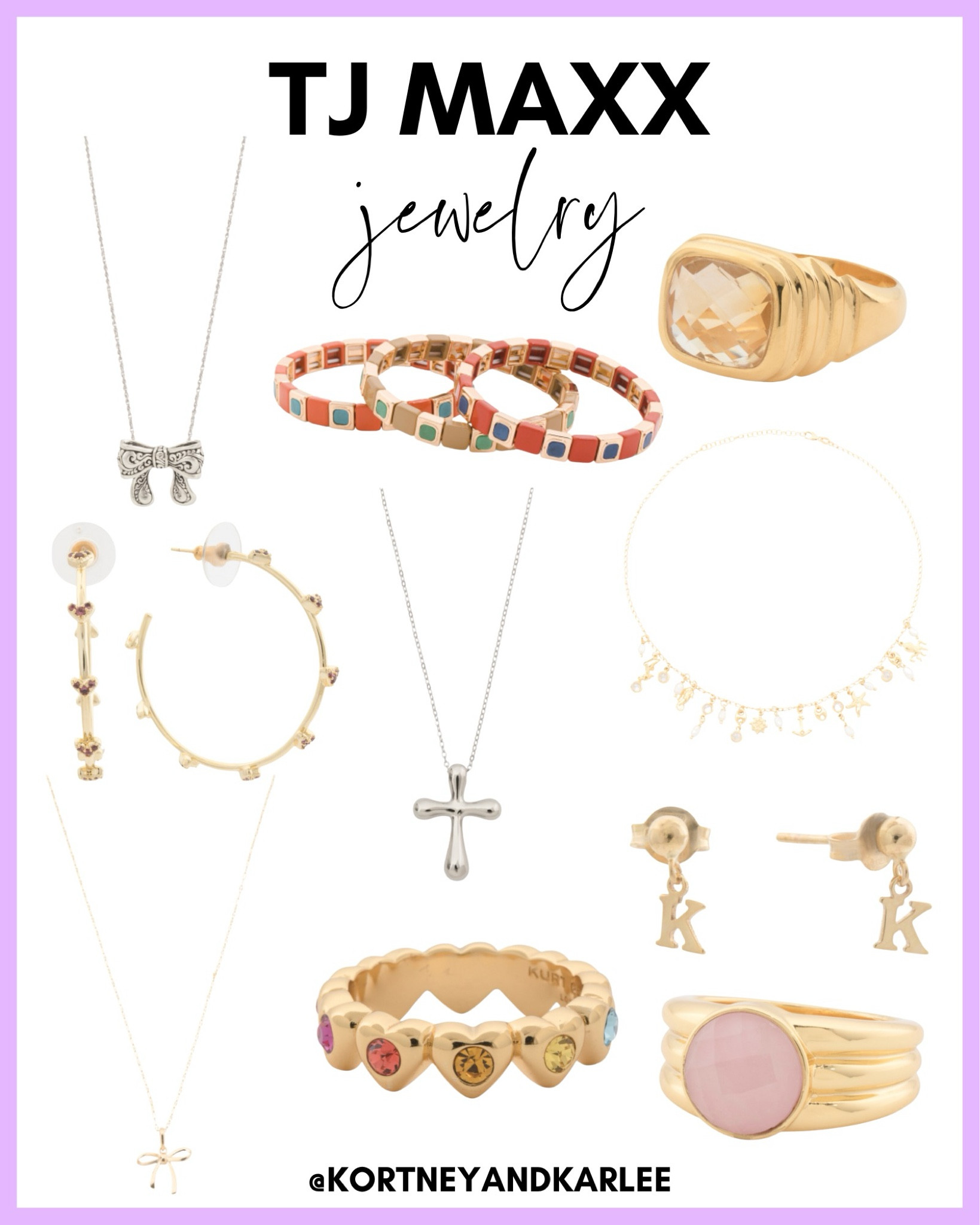 TJ Maxx Jewelry!

Kortney and Karlee | #kortneyandkarlee 

#LTKfindsunder50 #LTKfindsunder100 #LTKstyletip