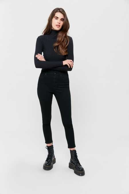BDG Twig Grazer High-Rise Skinny Jean - Black | Urban Outfitters US