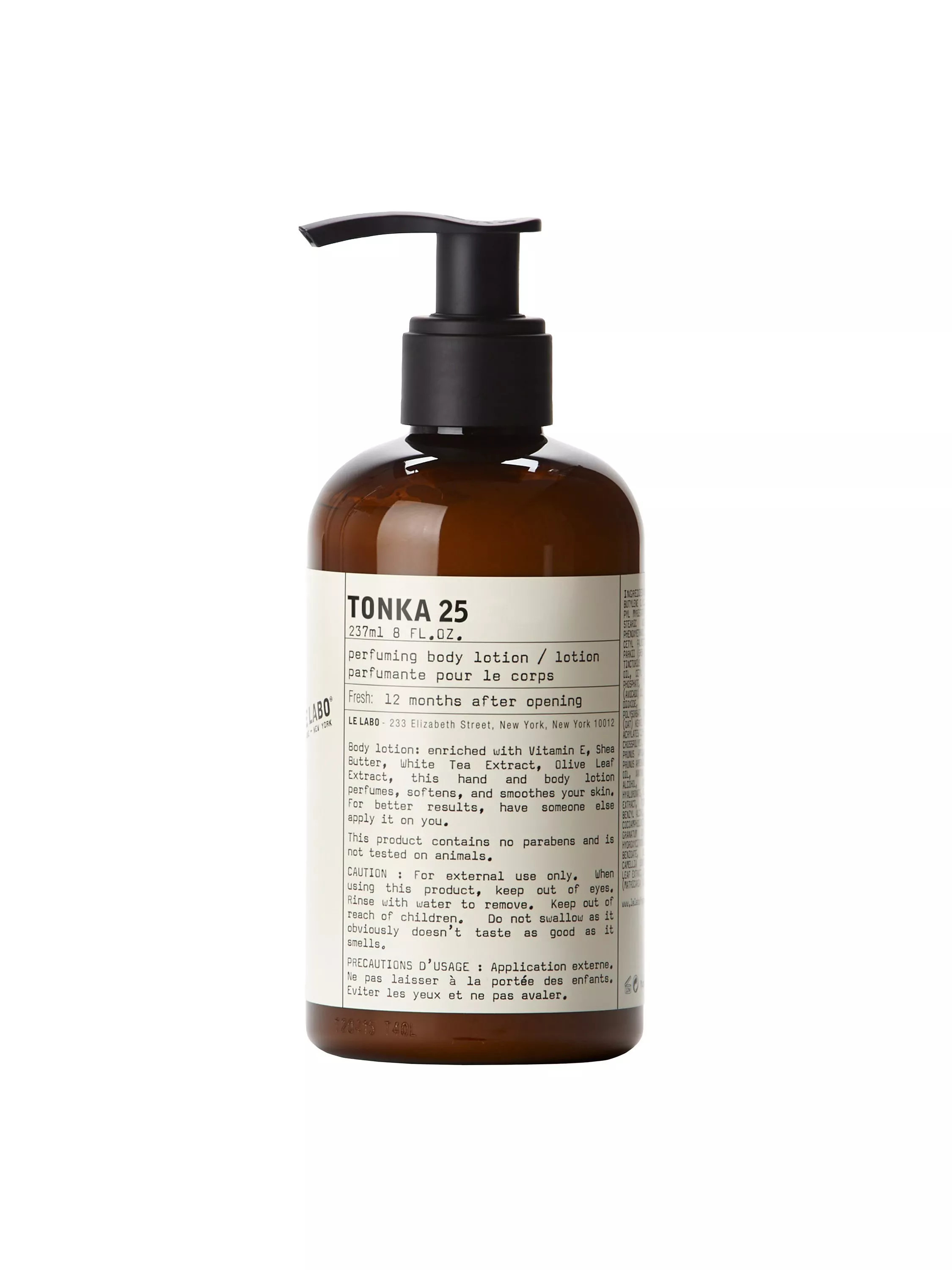 Le Labo Tonka 25 Perfuming Body Lotion, 237ml | John Lewis (UK)