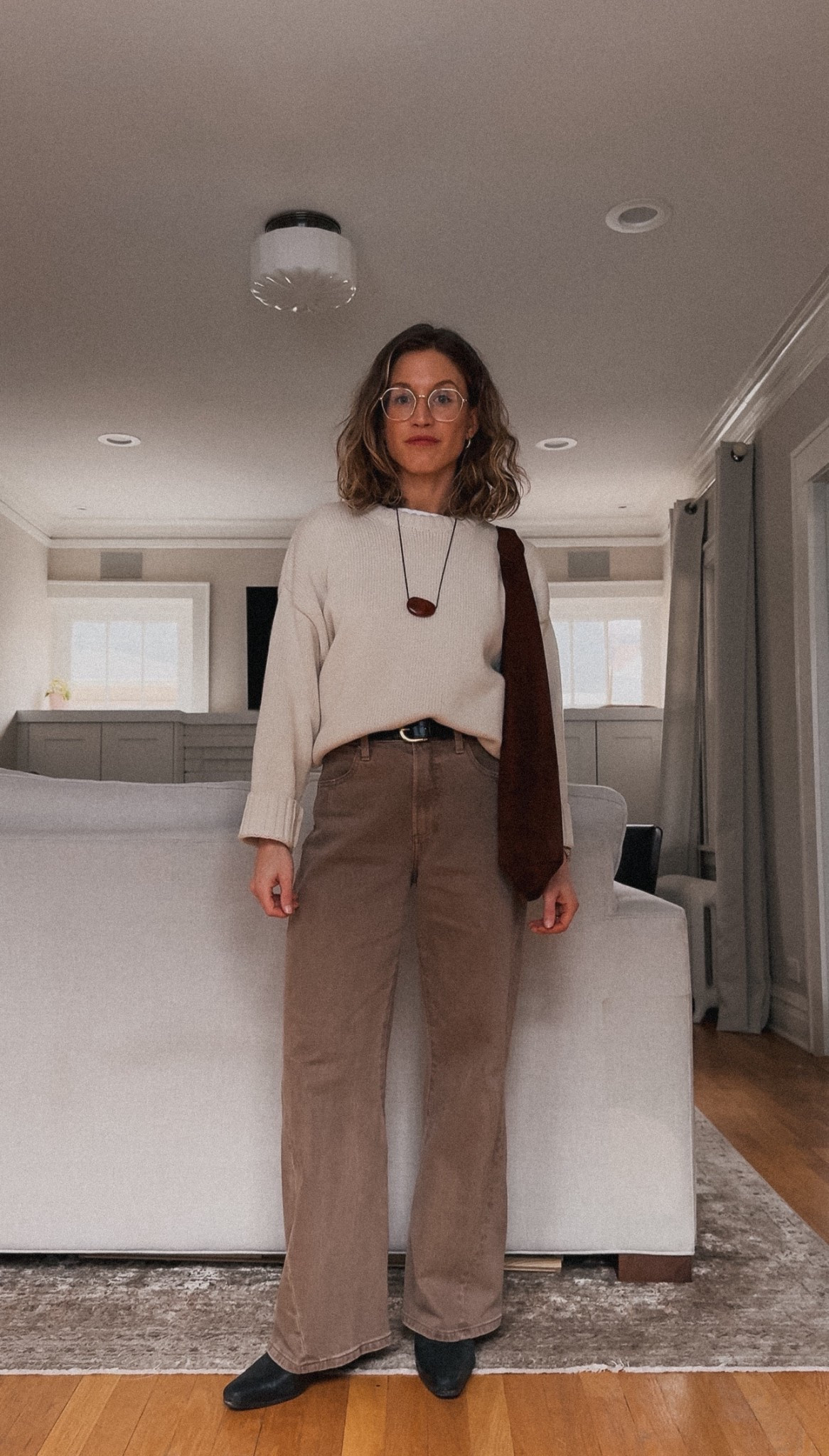 Look of the Day // 2.20

Madewell tee, XS, TTS. Gap sweater, S, I sized up for a slouchy fit. Pistola denim, 25, TTS, limited stock, similar linked. Bared Footwear boots, TTS. Warby Parker glasses. Croissant Hoops from Sela Designs, ASHLEYROHR10 for 10% off. Heaven Mayhem necklace. J. Crew belt. Gap bag  

#LTKPetite #LTKootd #LTKOver40