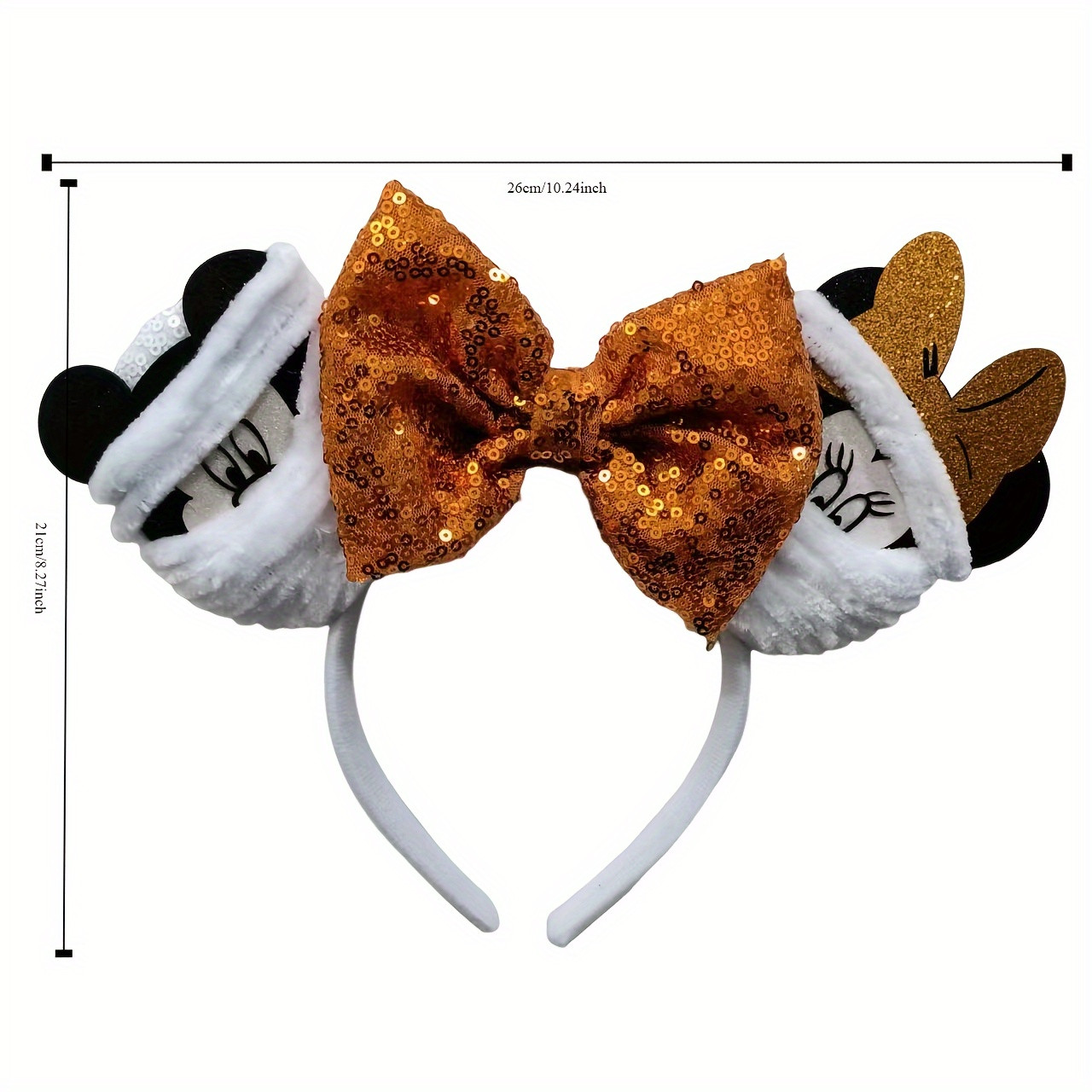 Mickey Series Headband Halloween Bow Decor Hair Hoop - Temu | Temu Affiliate Program
