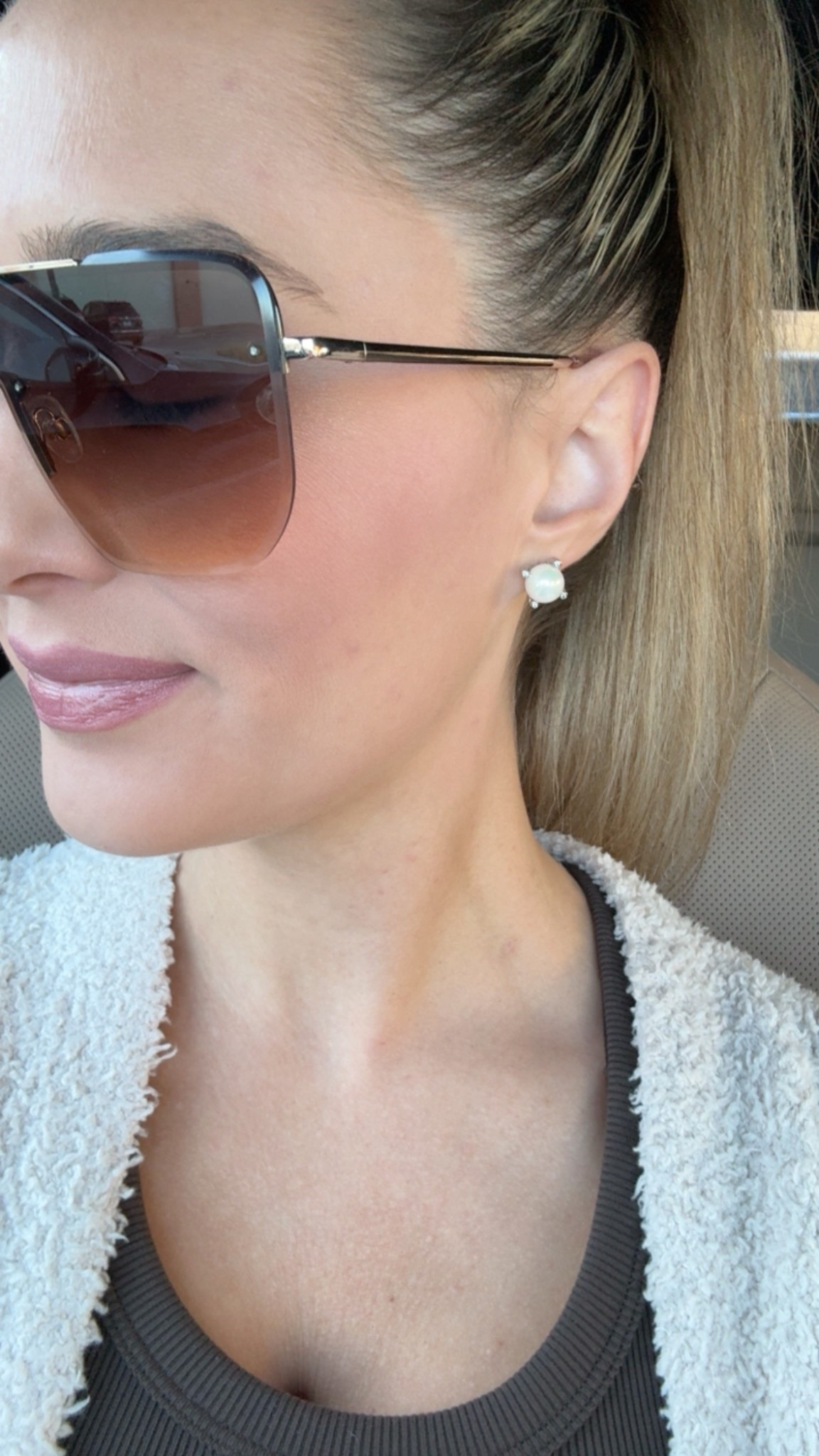 These David Yurman pearl earrings dupes are AMAZING!!!! Under $20. Lined the real ones to compare/in case you want to splurge. Sunnies also linked and I can’t wait to wear these with a big fur coat in Switzerland in March🏔️🥹😎
My lippie is Sugared Plum by Merle Norman and I’ve literally worn this since I started wearing make up in middle school! The color is unbeatable and I get so many compliments!

#LTKfitnessgoals #LTKdayinmylife #LTKootd