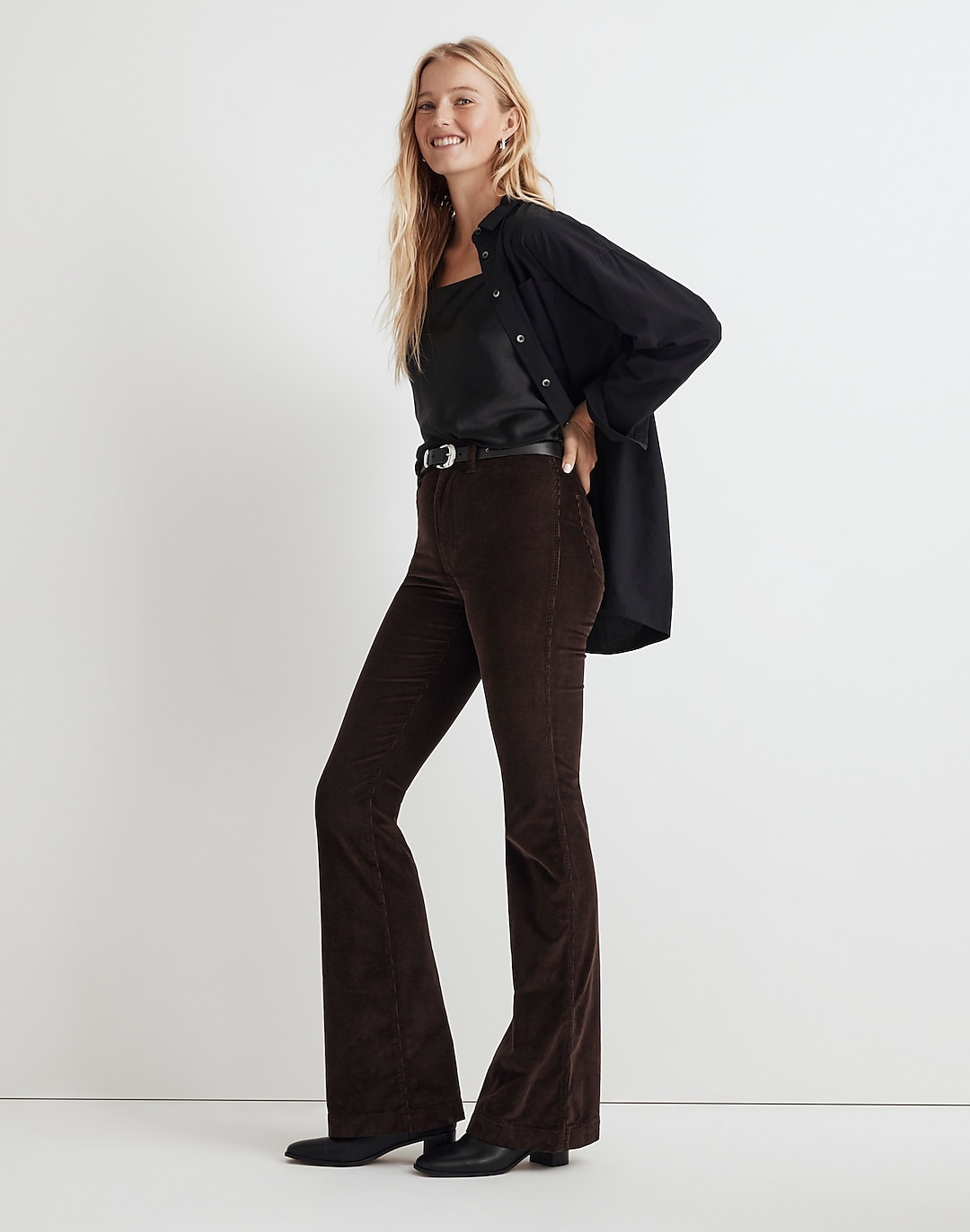 The Perfect Vintage Flare Pant in Corduroy | Madewell