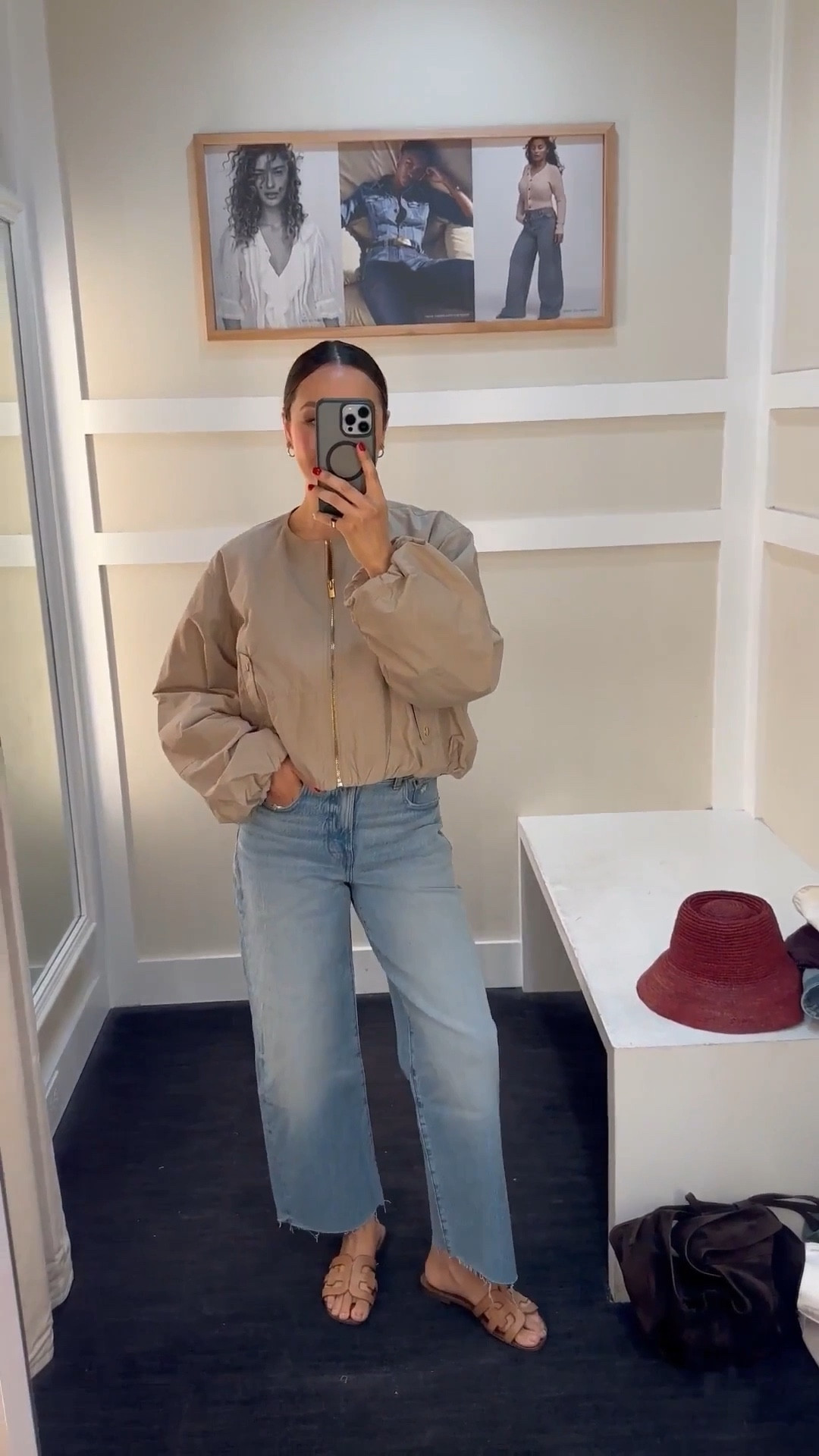 25% off for icons & members at Madewell! 

Styling wide leg crop jeans 

Crop jacket - wearing s
The pv wide leg crop jeans - linked to the full length + a flare crop jean 
Straw hat

Casual style 

#LTKSpringSale