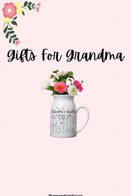 Mother’s Day 
Gift for grandma 
Flower vase
Customized gift 
Personalized gift 

#LTKfindsunder50 #LTKGiftGuide