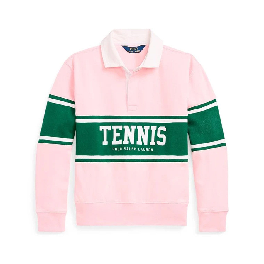 Polo Ralph Lauren Girls Tennis Panel Pullover Sweatshirt | Jomashop.com & JomaDeals.com