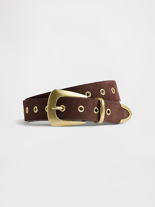 Suede Grommet Belt | Gap (US)
