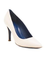 Made In Italy Leather Mariella Pumps | TJ Maxx