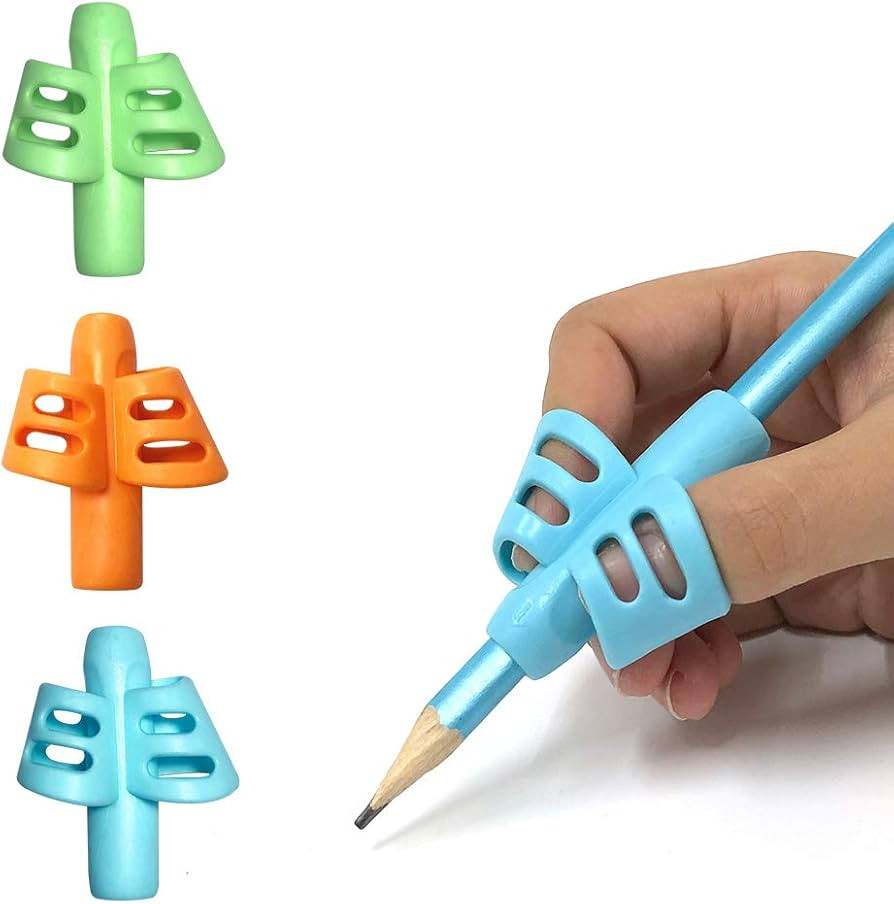 Amazon.com : KOABBIT Pencil gripper kids/toddler handwriting aid tools for beginners,Pencil Holde... | Amazon (US)