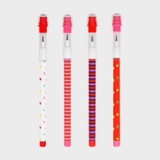 16ct Valentine's Day Push Pencil Party Favors - Spritz™ | Target