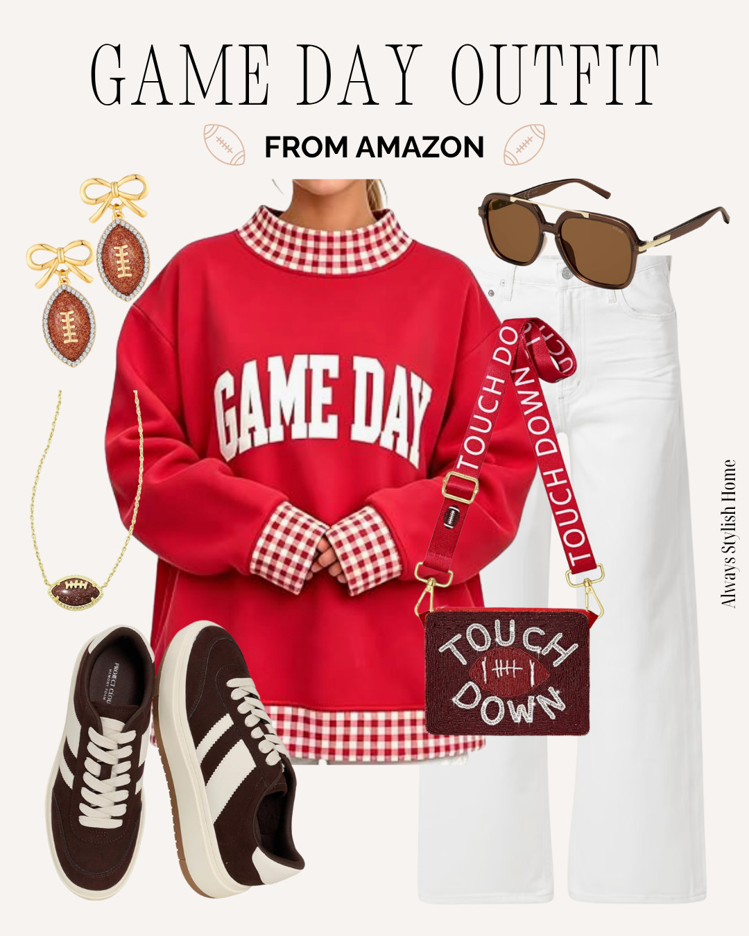 Amazon football season finds! Tap to SHOP! Football game day essentials Amazon. Amazon outdoor game day gear. Affordable football season accessories. Amazon snack and drink holders. Amazon cozy game day outfits. Amazon fan gear and apparel. Amazon stadium seat cushions. Amazon game day blankets. Amazon outdoor speakers Amazon. Amazon football face paint. Amazon sports drinkware. Amazon team spirit gear. Amazon game day hosting essentials. #AmazonFootball. #GameDayEssentials. #FootballSeasonFinds. #TailgateGear. #AmazonMustHaves. #LTKGameDay. #FootballFans. #LTKFindsUnder50 #LTKautumn 

 #LTKgrwm #LTKootd #LTKSeasonal
